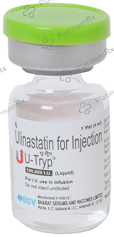 U Tryp 100000IU Injection 1s
