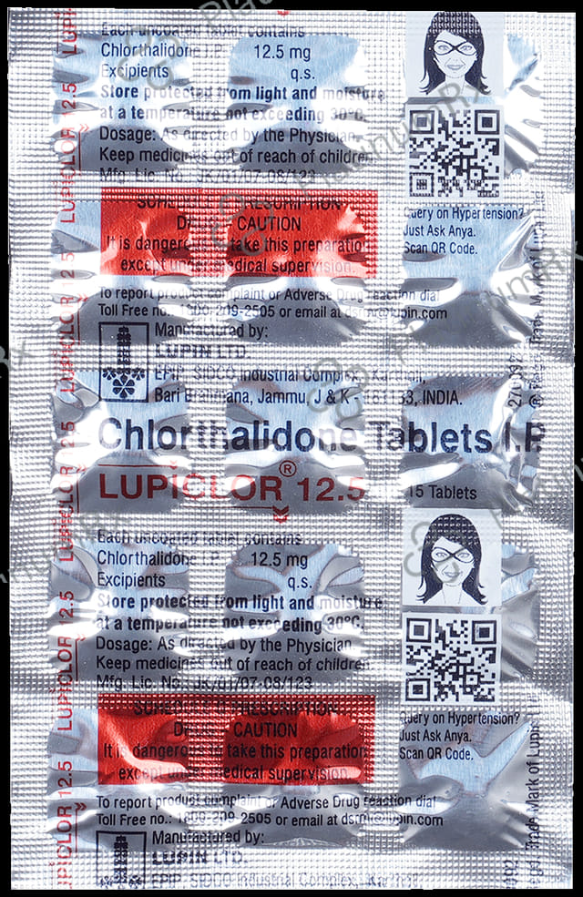 Lupiclor 12.5mg Tablet 15s