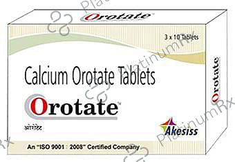Orotate 740mg Tablet 10s