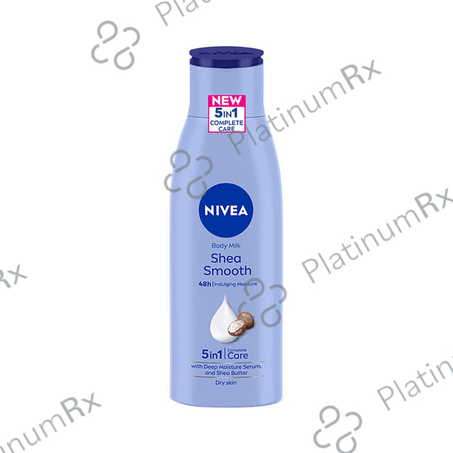 Nivea 5 in 1 Complete Care Nourishing Lotion - Smooth Milk Body Lotion with Shea Butter 75 ml