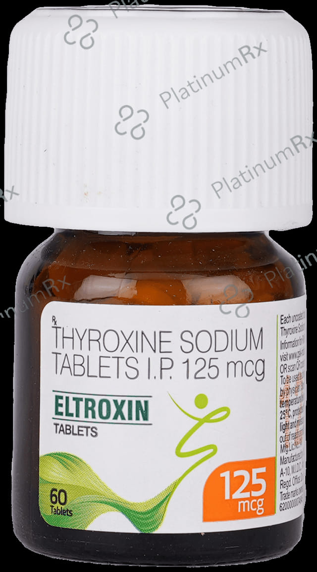 Eltroxin 125mcg Tablet 60s
