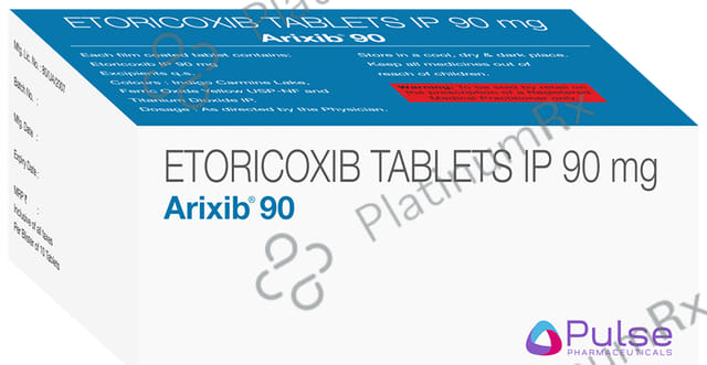 Arixib 90mg Tablet 10s