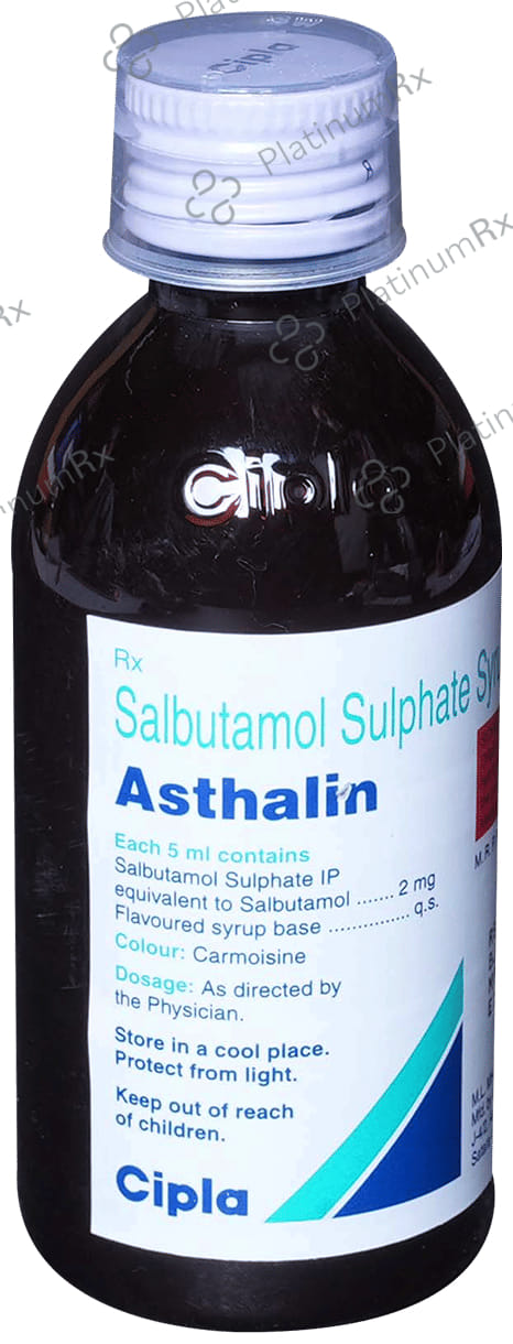 Asthalin 2mg Syrup 100ml