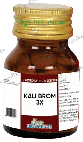 LDD Bioscience Kali Brom 3X 25 gm