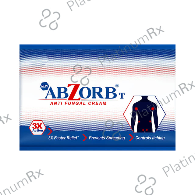 New Abzorb T Anti Fungal Cream 5 Cream