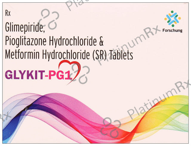 Glykit PG 1mg Tablet SR 15s