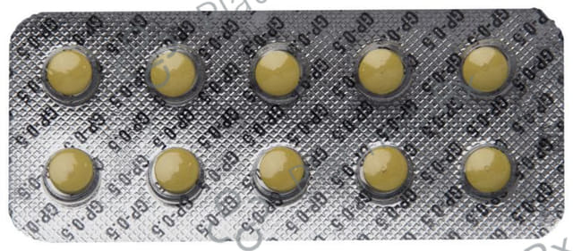 GP 0.5mg Tablet 10s