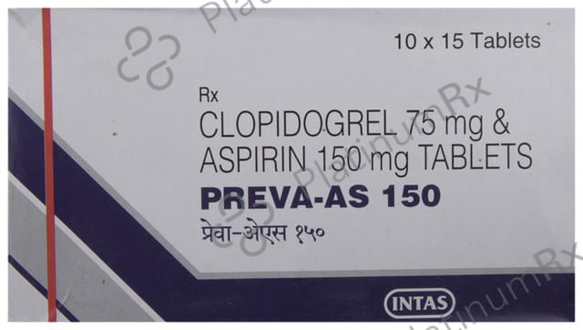 Preva AS 150/75mg Tablet 15s