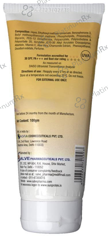 Sunprotek SPF 30+ Gel 100gm