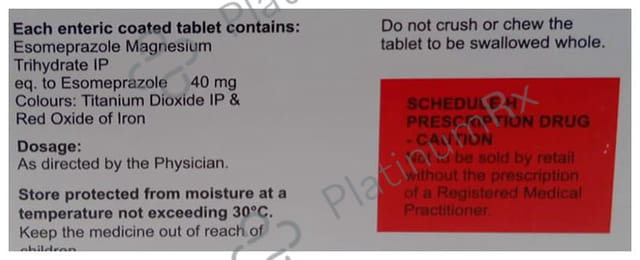 Esolembic 40mg Tablet 15s