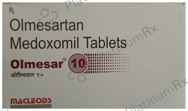 Olmesar 10mg Tablet 15s