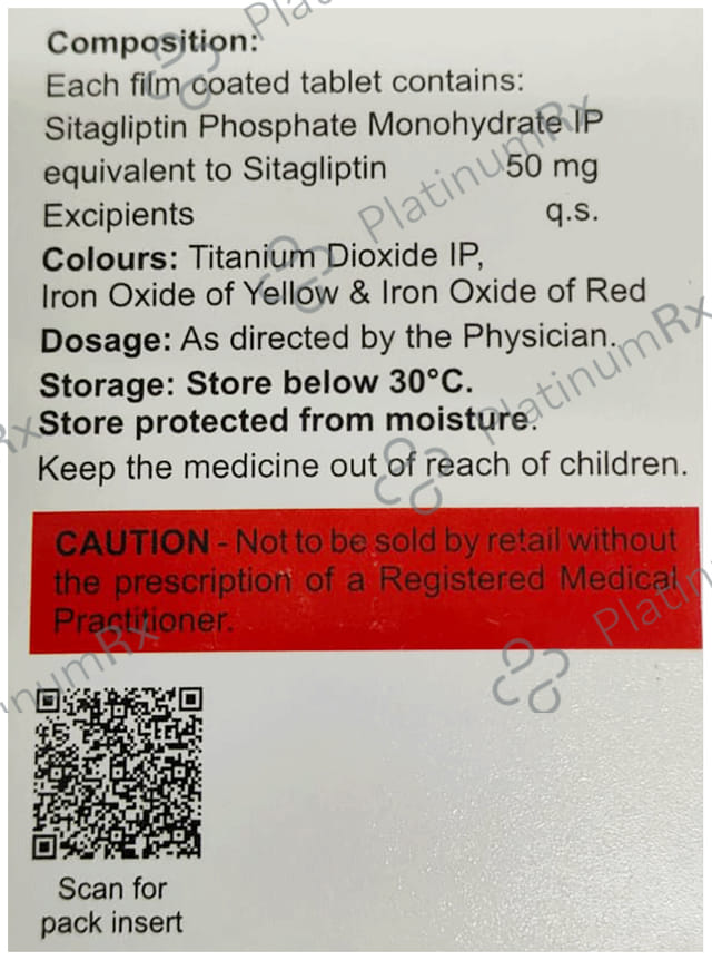 Sitarite 50mg Tablet 15s