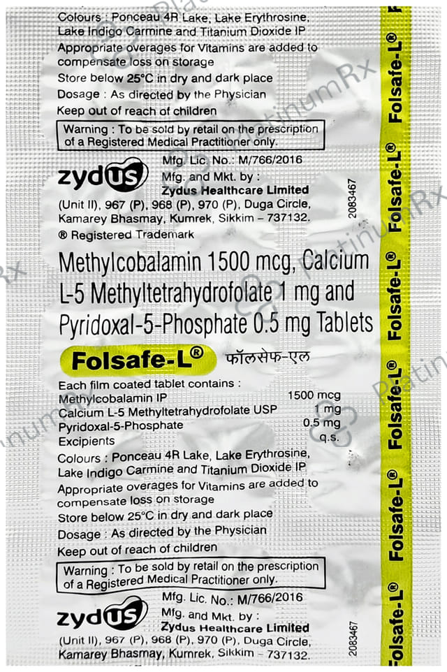 Folsafe L Tablet 15s
