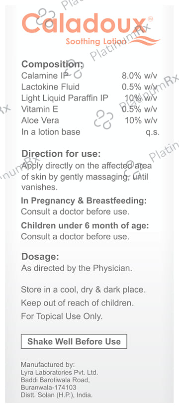 Caladoux Soothing Lotion 50 Lotion