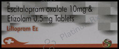 Liftopram EZ 10/0.5mg Tablet 10s