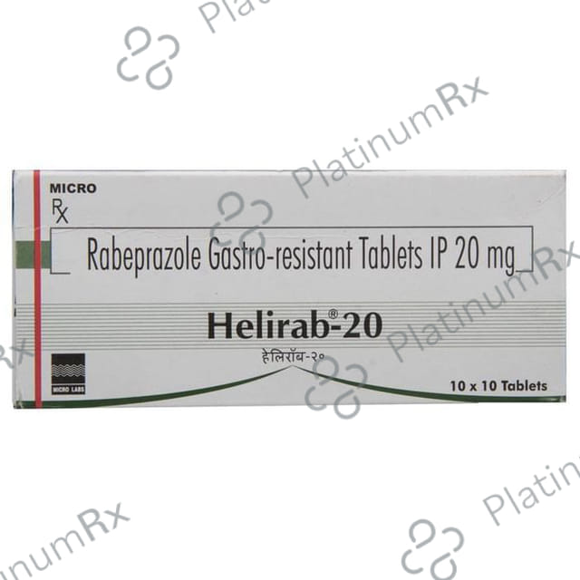 Helirab 20mg Tablet 10s