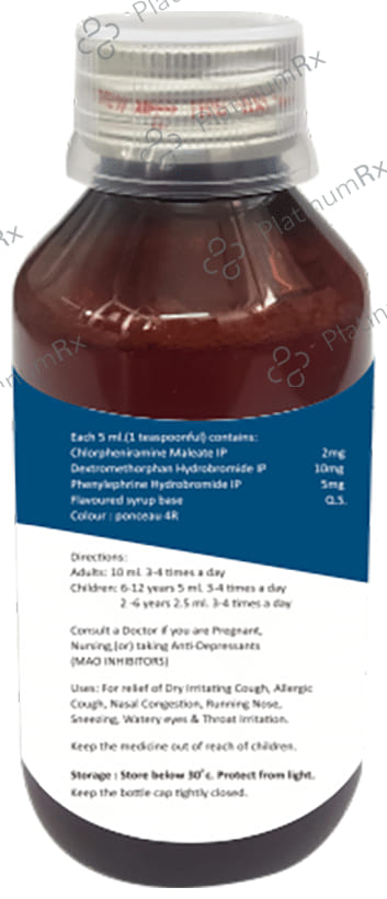 Respicool D Strawberry Syrup100ml