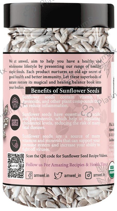 Amwel Organic Sunflower Seeds