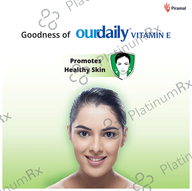 OurDaily Vitamin E 400mg Soft Gelatin Capsule 10s