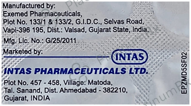 Zavamet DP 10/500/100mg Tablet 10s
