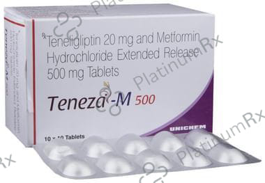 Teneza M 500/20mg Tablet ER 10s
