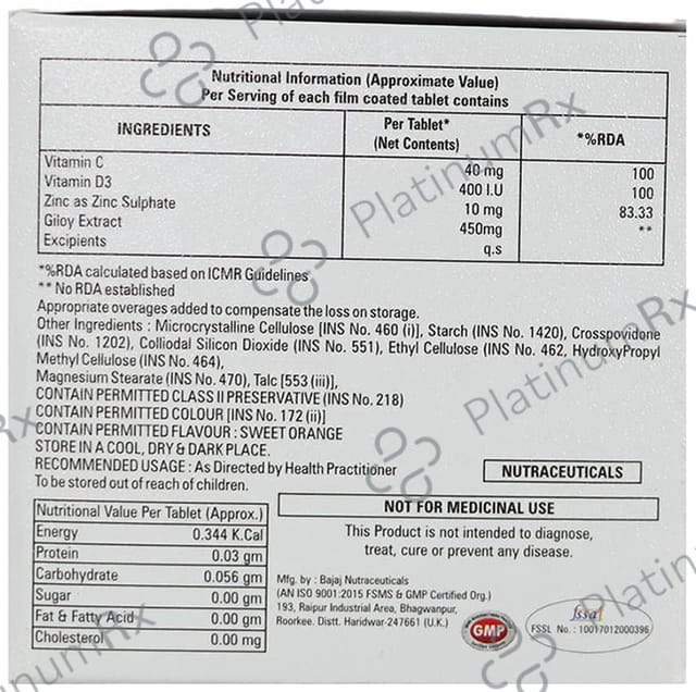 Ethicare Remedies Ciznext-D Tablet
