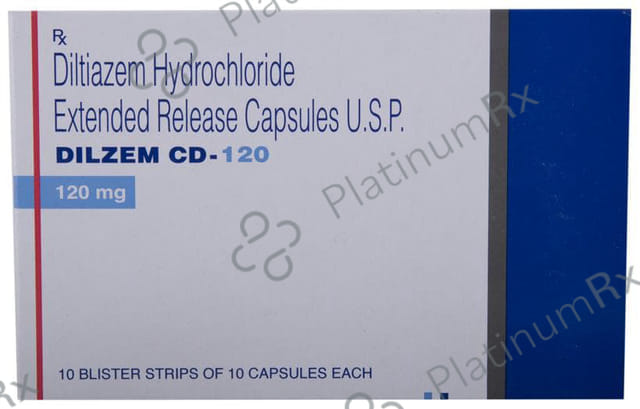 Dilzem CD 120mg Capsule ER 10s