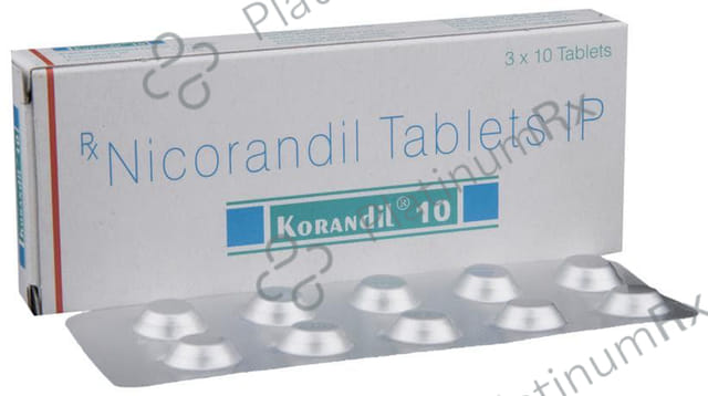 Korandil 10mg Tablet 10s