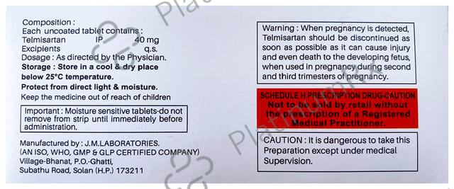 Telkatin 40mg Tablet