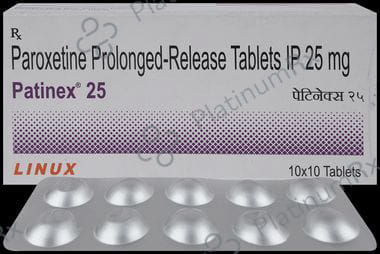 Patinex 25mg Tablet PR 10s