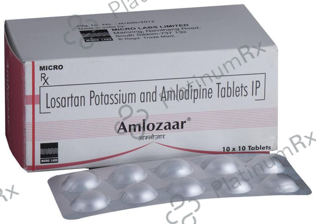 Amlozaar 5/50mg Tablet 10s