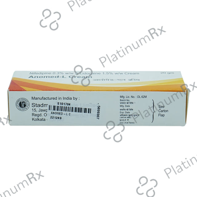 Anomed L Rectal Cream 20gm