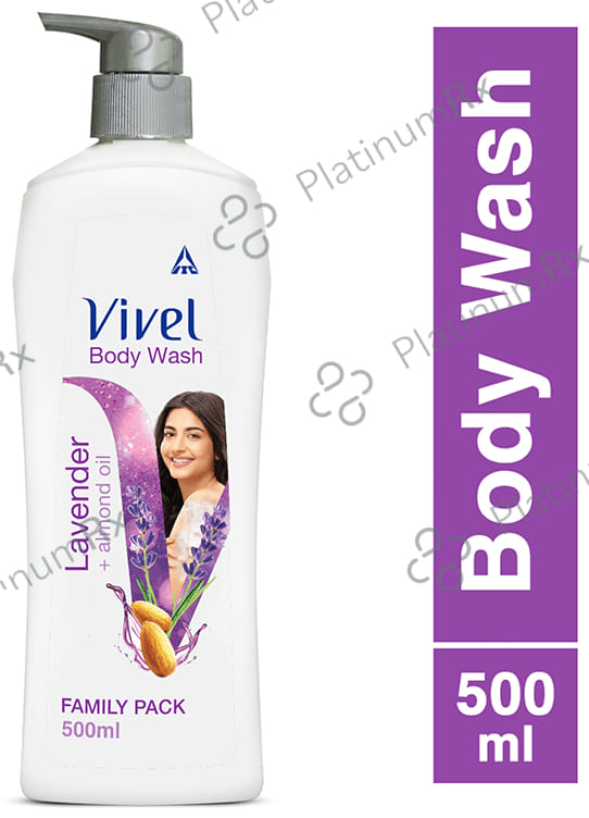 Vivel Lavender + Almond Oil Family Pack Body Wash