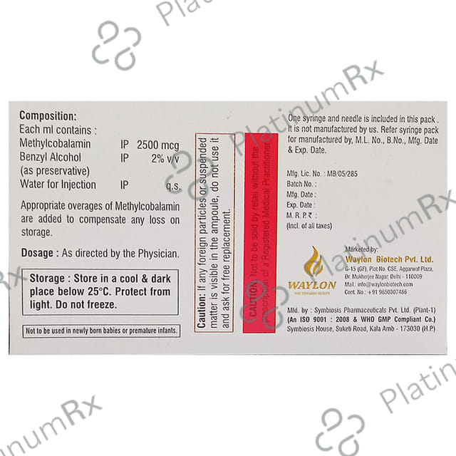 Ethynerve 2.5 Injection