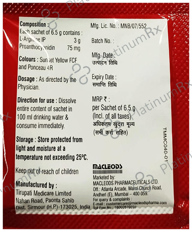 RG-Mac Sachet Flavour Orange 6.5gm