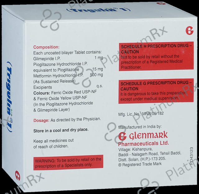 Trigulin 1mg Tablet SR 15s