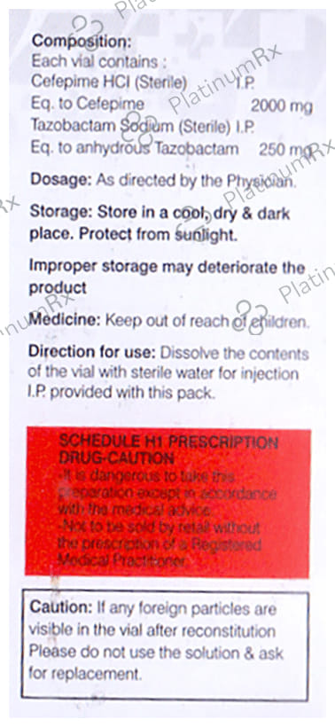 Cepizon T 2.25gm Injection 1s