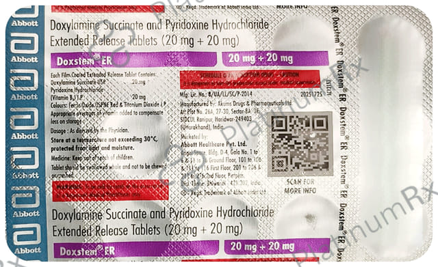 Doxstem ER 20/20mg Tablet 15s