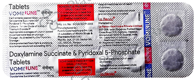 Vomibune 20/20mg Tablet 10s