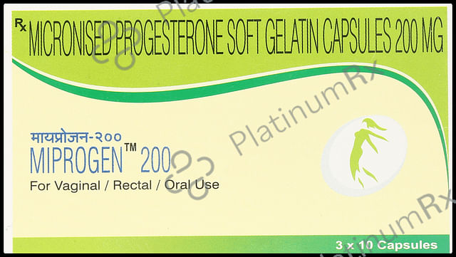 Miprogen 200mg Soft Gelatin Capsule 10s