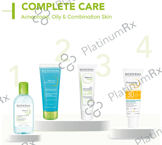 Bioderma Sebium H2O Purifying Cleansing Micelle Solution 100 ml