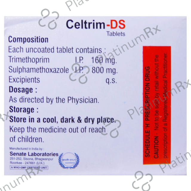 Celtrim DS 800mg/160mg Tablet