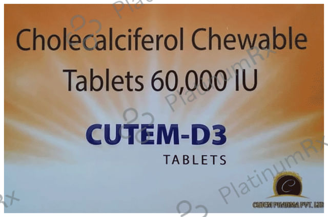 Cutem-D3 Chewable Tablet