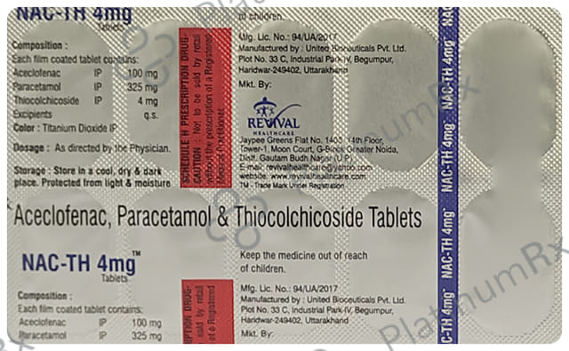 Nac-TH 4mg Tablet