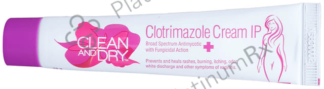 Clean and Dry Intimate Clotrimazole Cream