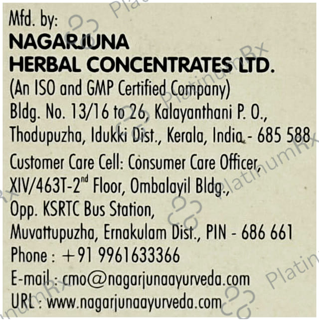 Nagarjuna Manasamithra Vatakam Tablet