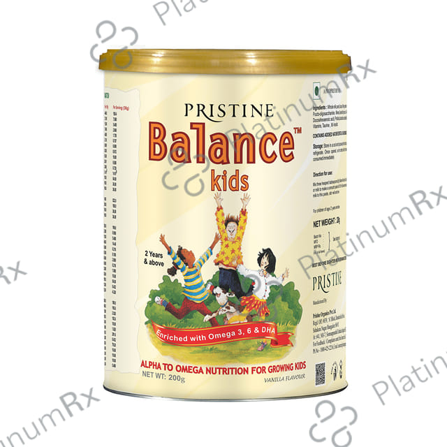 Pristine Balance Kids Vanilla Powder 200gm