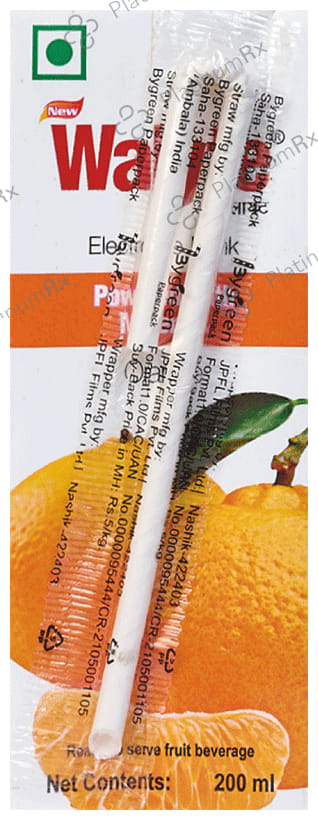 Walyte ORS Orange Flavour Liquid 200ml
