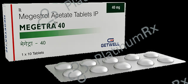 Megetra 40mg Tablet 10s