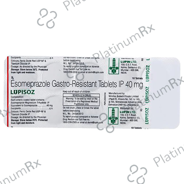 Lupisoz 40mg Tablet 10s